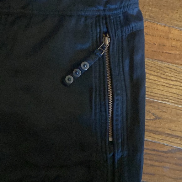 AX Armani Exchange black wide straight leg pant size 6 - Picture 3 of 5